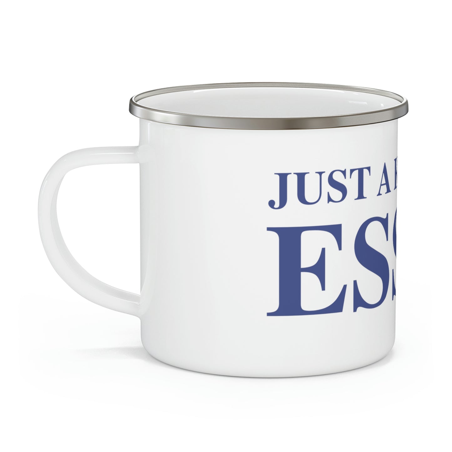 Just a kid from Essex Enamel Camping Mug