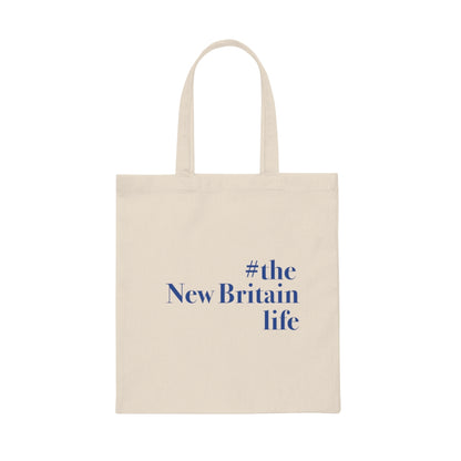 #thenewbritainlife Canvas Tote Bag