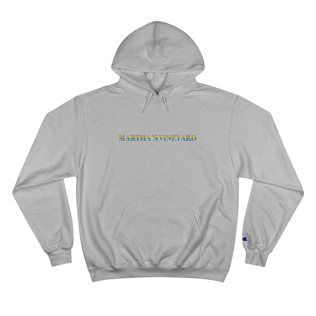 Martha's Vineyard Rainbow Champion Hoodie