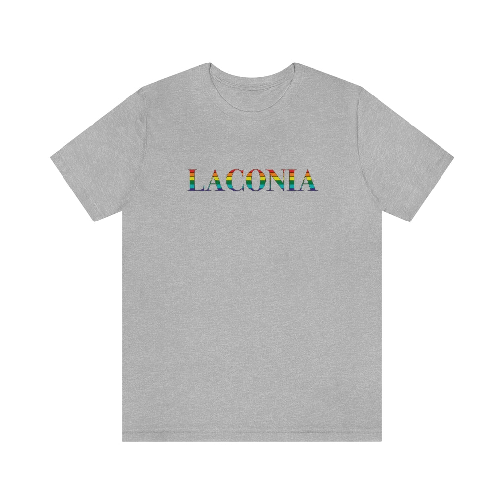 Laconia Rainbow Unisex Jersey Short Sleeve Tee