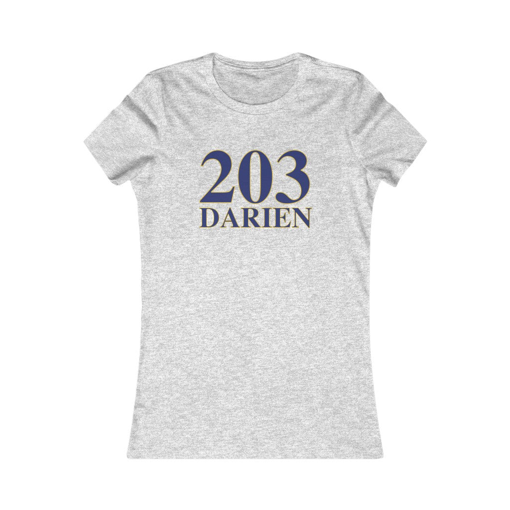 203 darien connecticut womens tee shirt