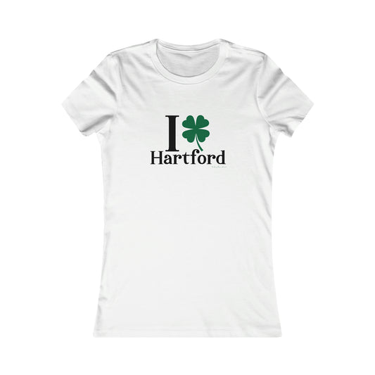 Hartford Connecticut St. Patrick’s Day shirt, I Clover Hartford 