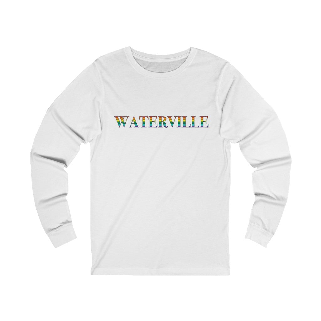 Waterville Rainbow Unisex Jersey Long Sleeve Tee