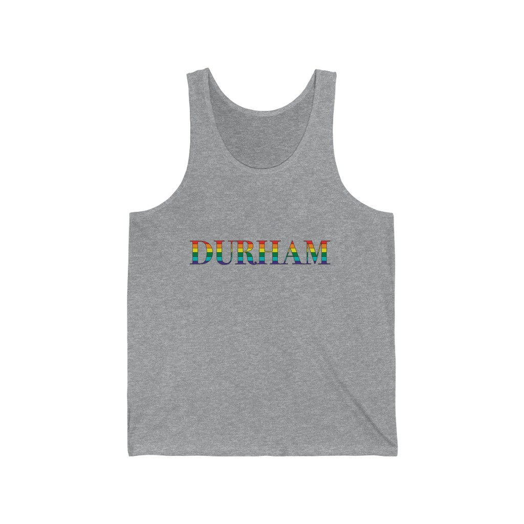 Durham Rainbow Unisex Jersey Tank