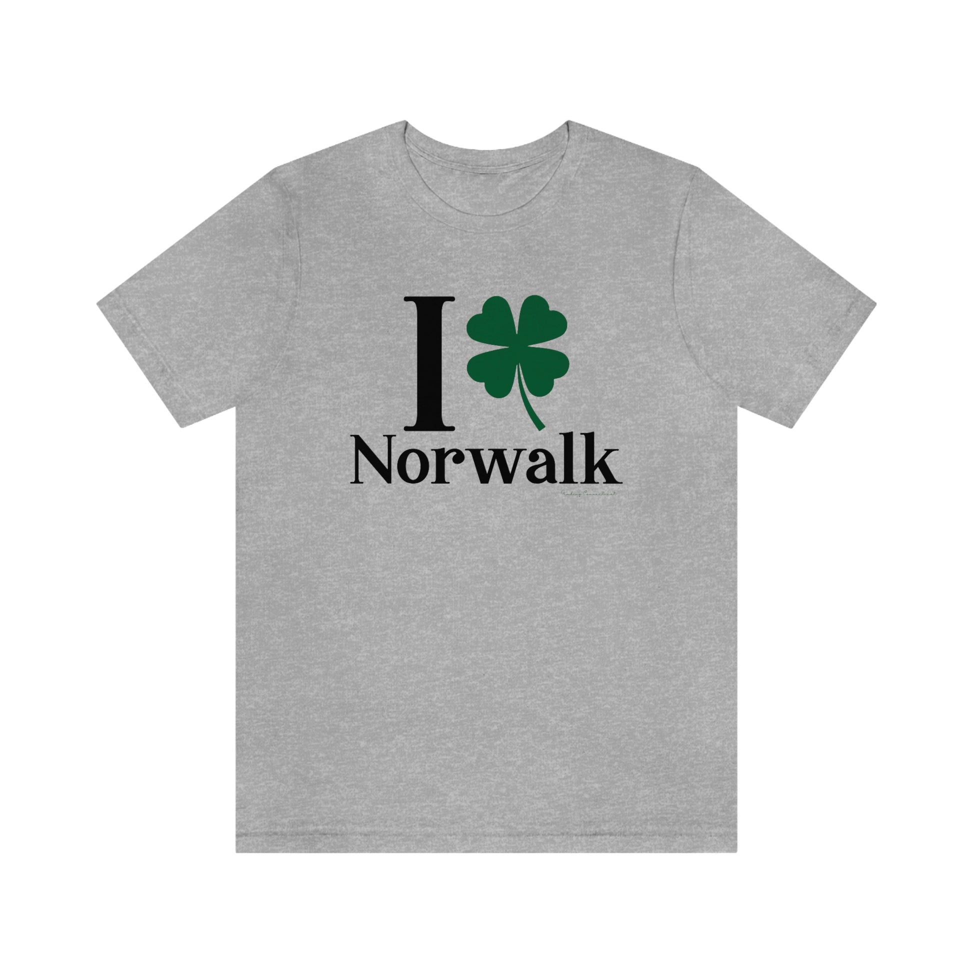 Norwalk Connecticut St. Patrick's Day shirt, I Clover Norwalk