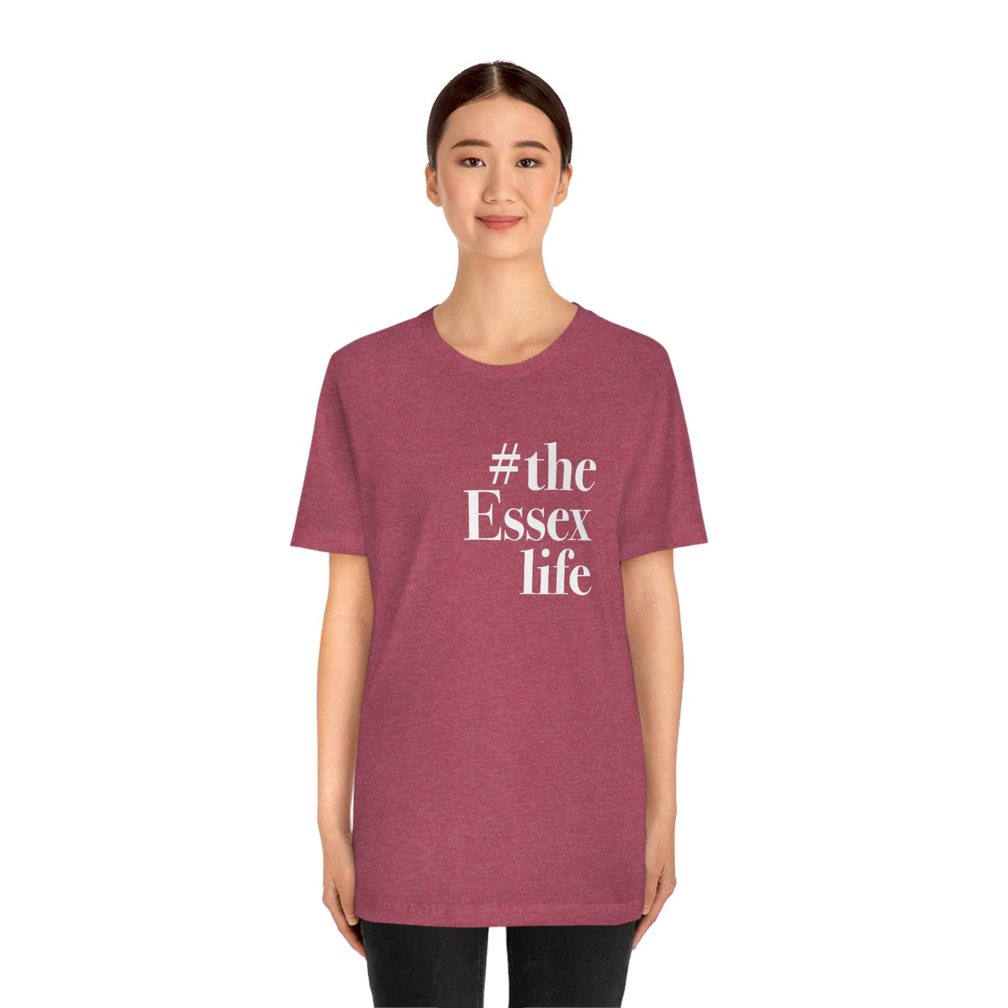 #theessexlife Unisex Jersey Short Sleeve Tee