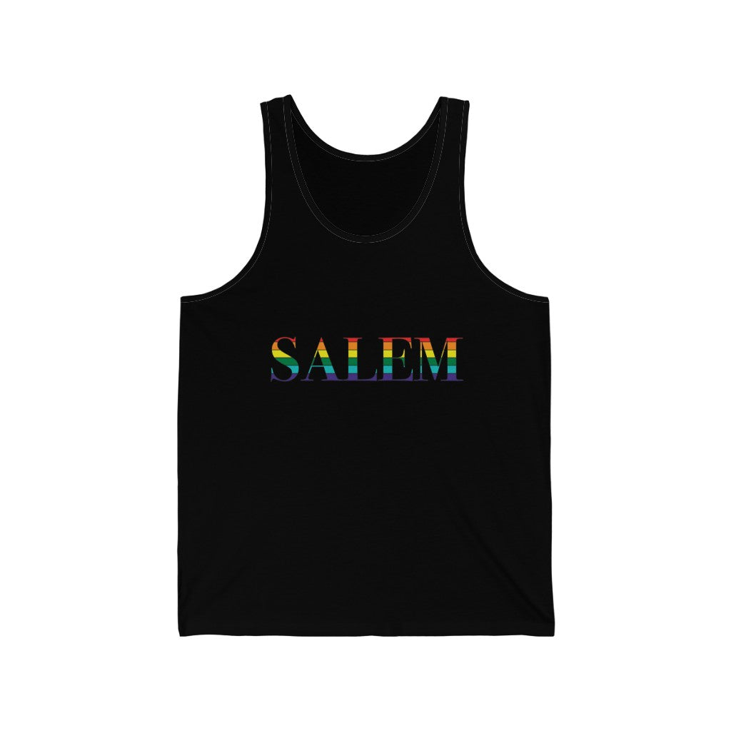 Salem Rainbow Unisex Jersey Tank