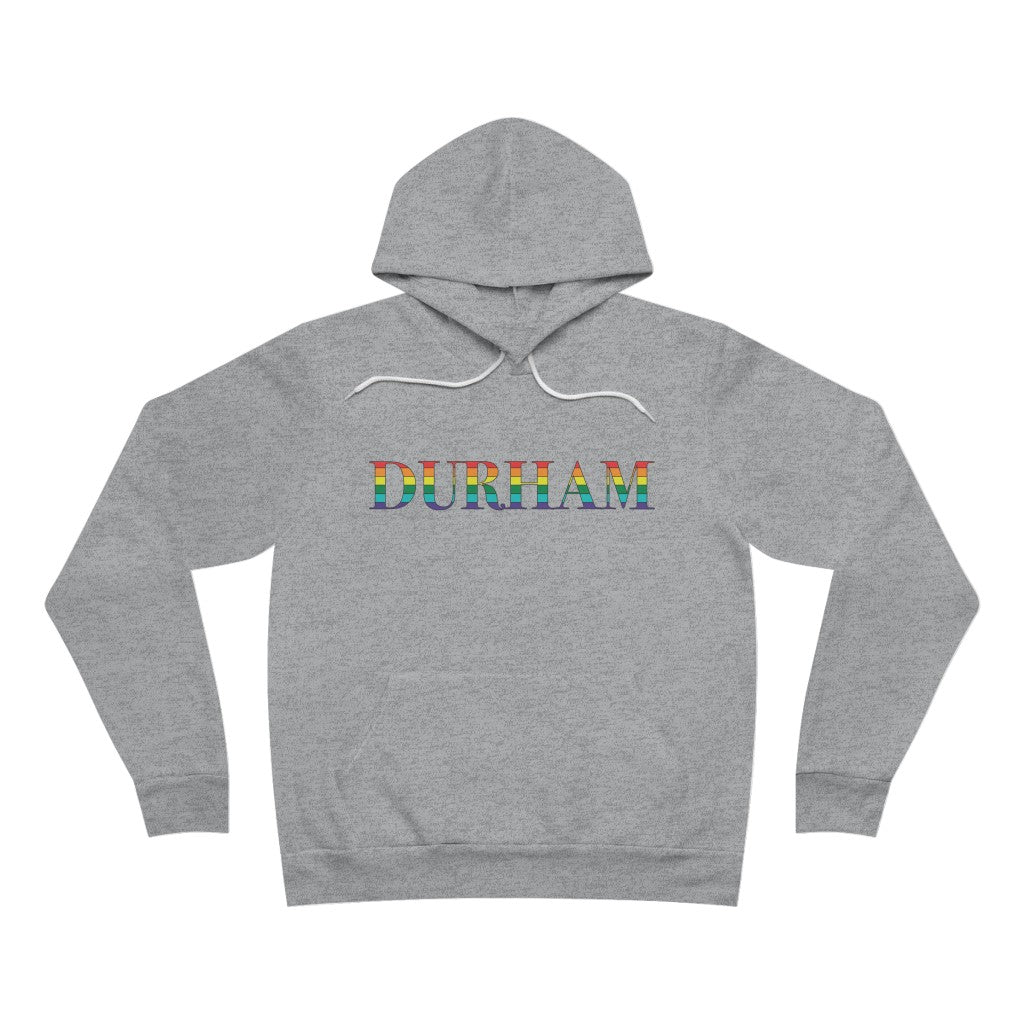 Durham Rainbow Unisex Sponge Fleece Pullover Hoodie