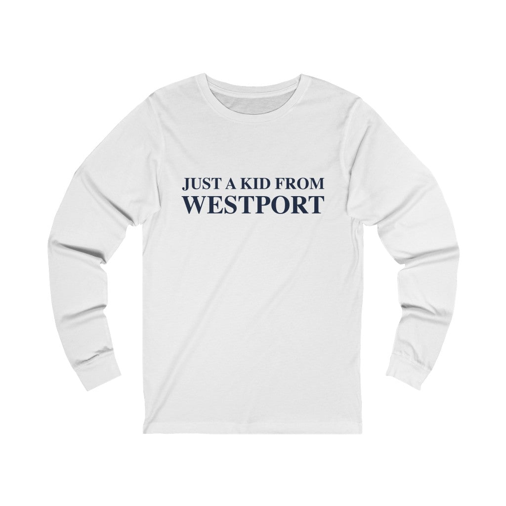 westport ct / connecticut long sleeve tee shirt 