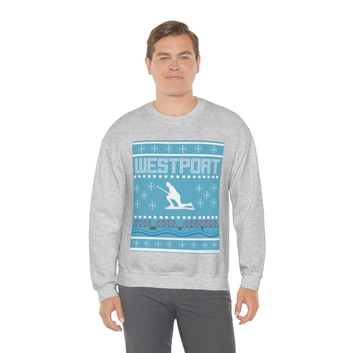 Westport Ugly Holiday Unisex Heavy Blend™ Crewneck Sweatshirt