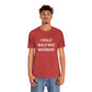 I Really Really Miss Waterbury Unisex Jersey Short Sleeve Tee