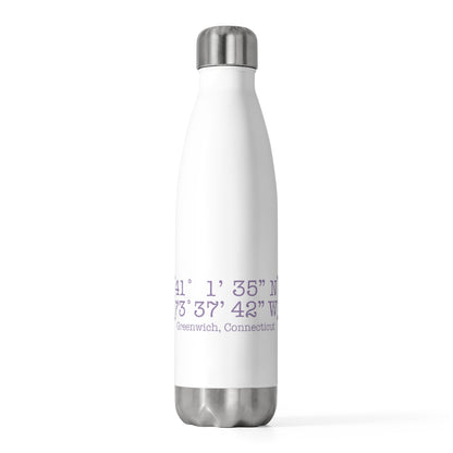 greenwich ct / conecticut water bottle 