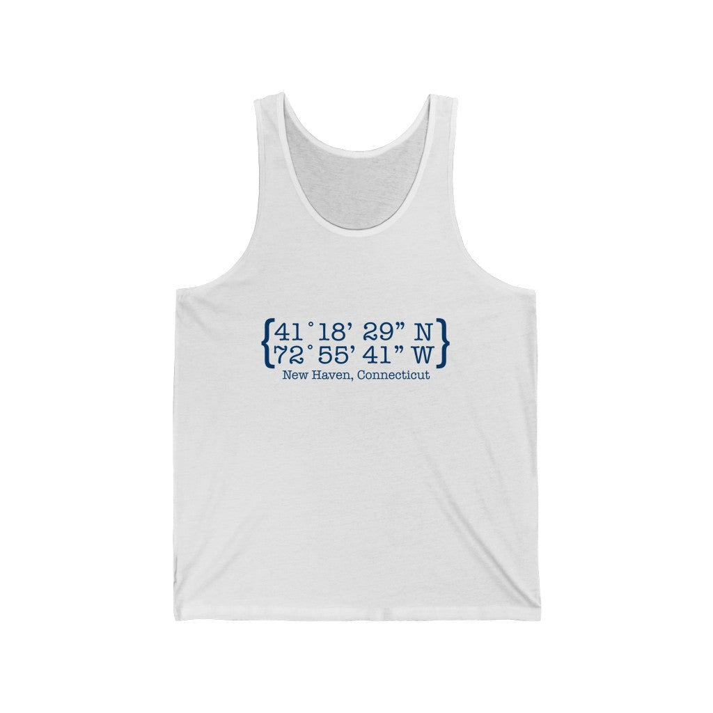 New Haven Coordinates Unisex Jersey Jersey Tank