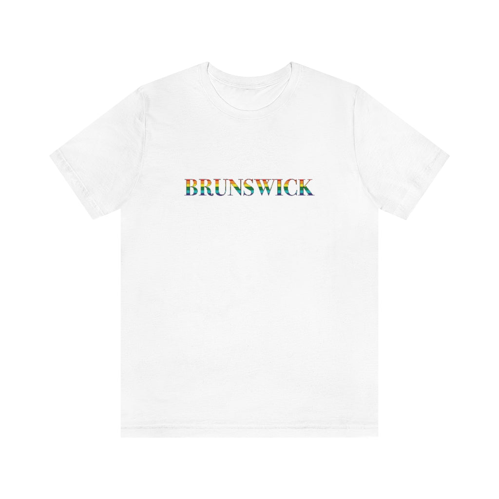 Brunswick Rainbow Unisex Jersey Short Sleeve Tee