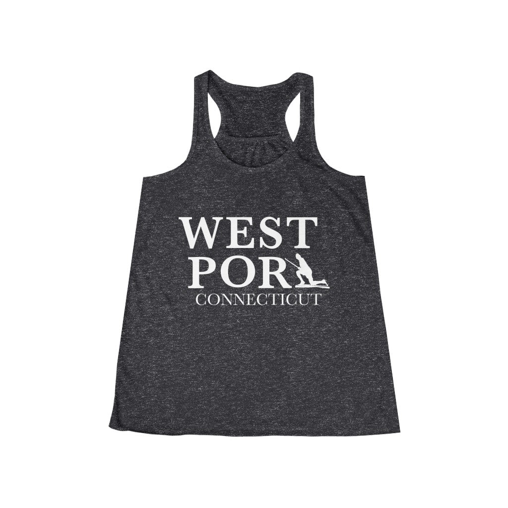 Westport Connecticut Women's Flowy Racerback Tank