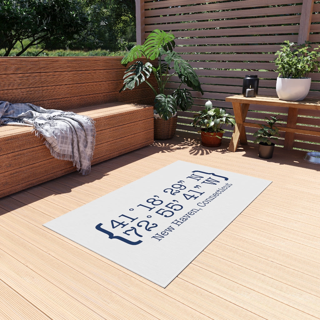 New Haven Coordinates Outdoor Rug