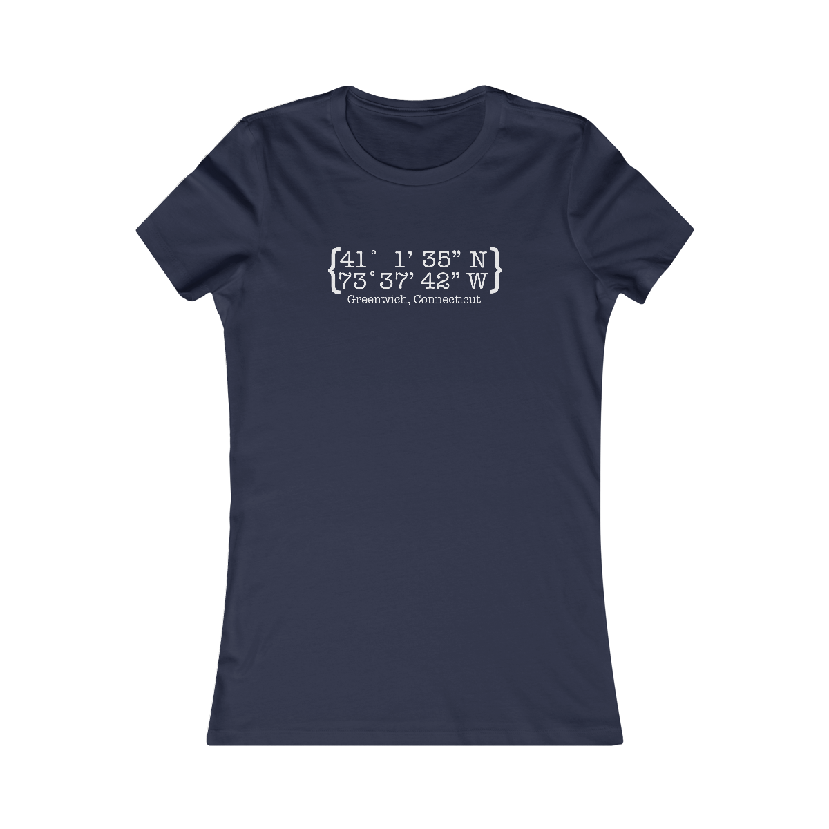 greenwich ct / connecticut womens tee shirt 