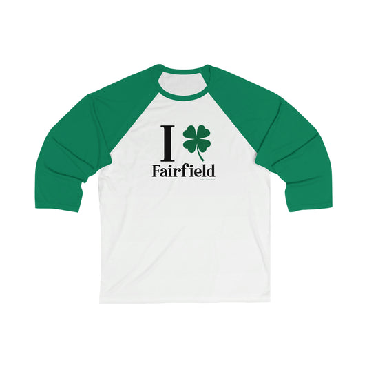 Fairfield Connecticut St. Patrick's Day shirt, I Clover Fairfield