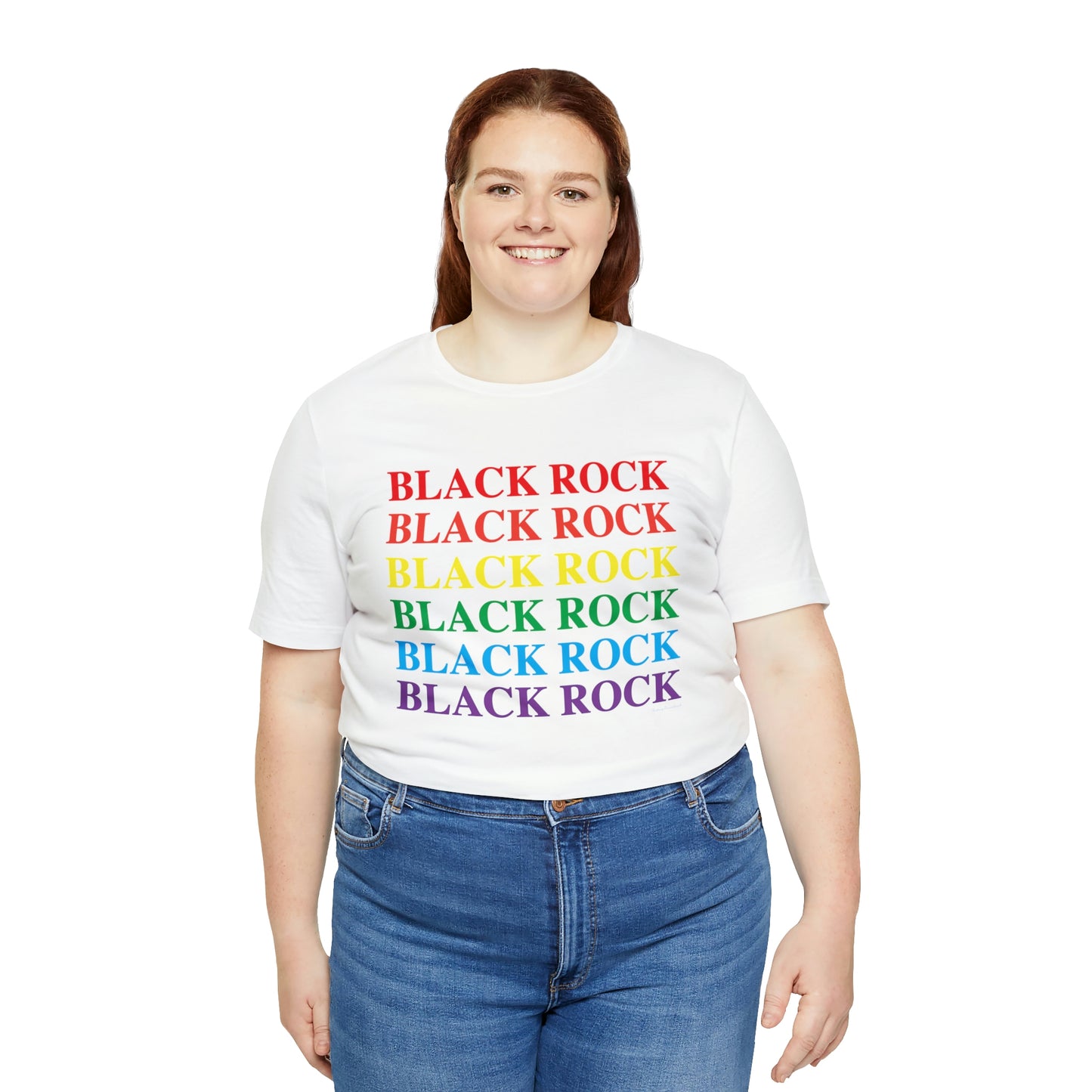 Black Rock Pride Unisex Jersey Short Sleeve Tee