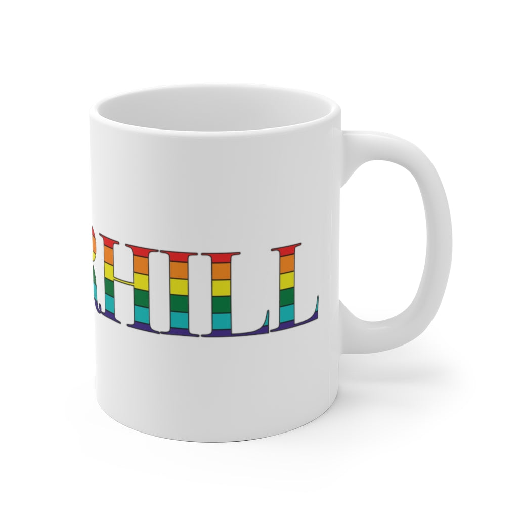 Haverhill Rainbow White Ceramic Mug