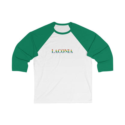 Laconia Rainbow Unisex 3\4 Sleeve Baseball Tee