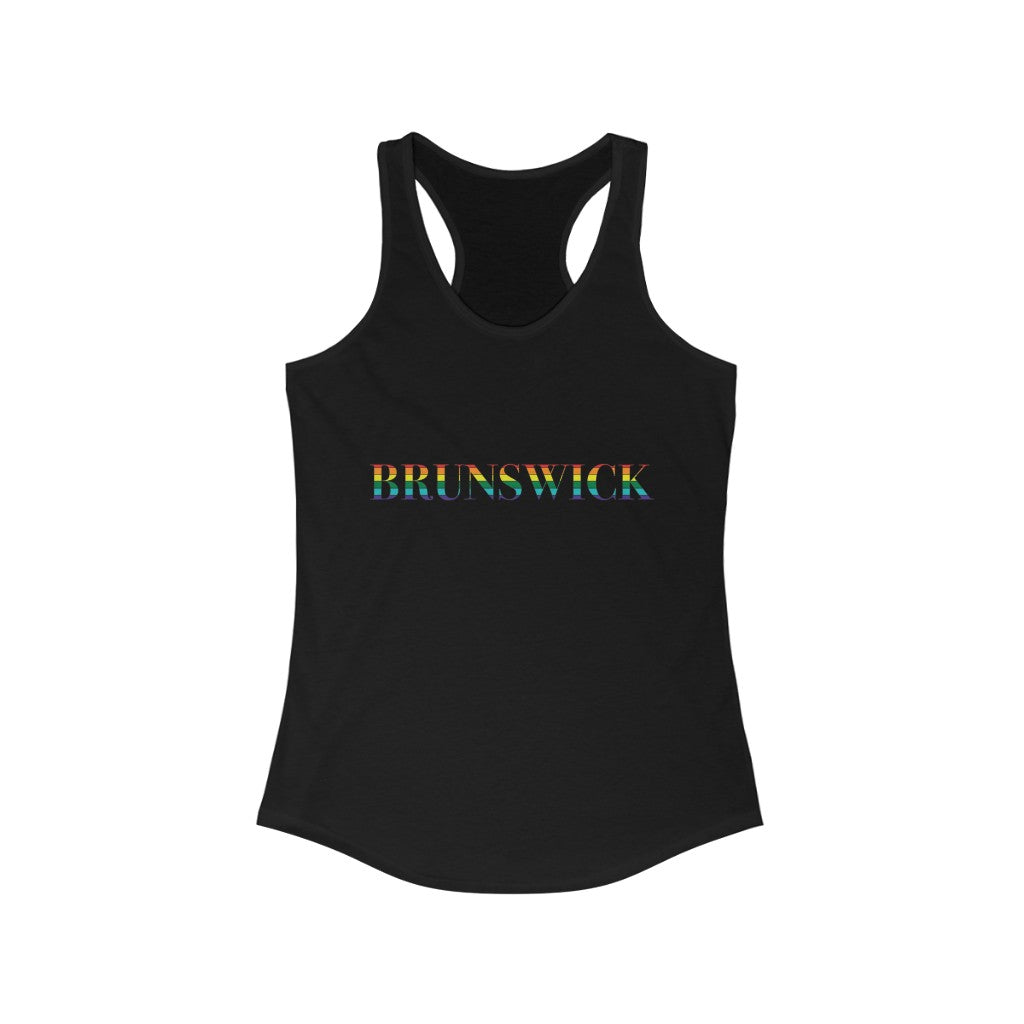 Brunswick Rainbow Women's Ideal Racerback Tank