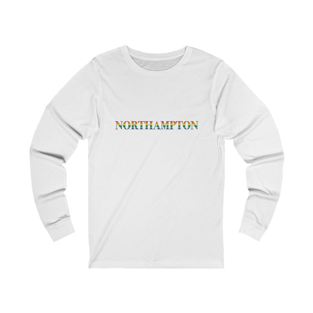 Northampton Rainbow Unisex Jersey Long Sleeve Tee