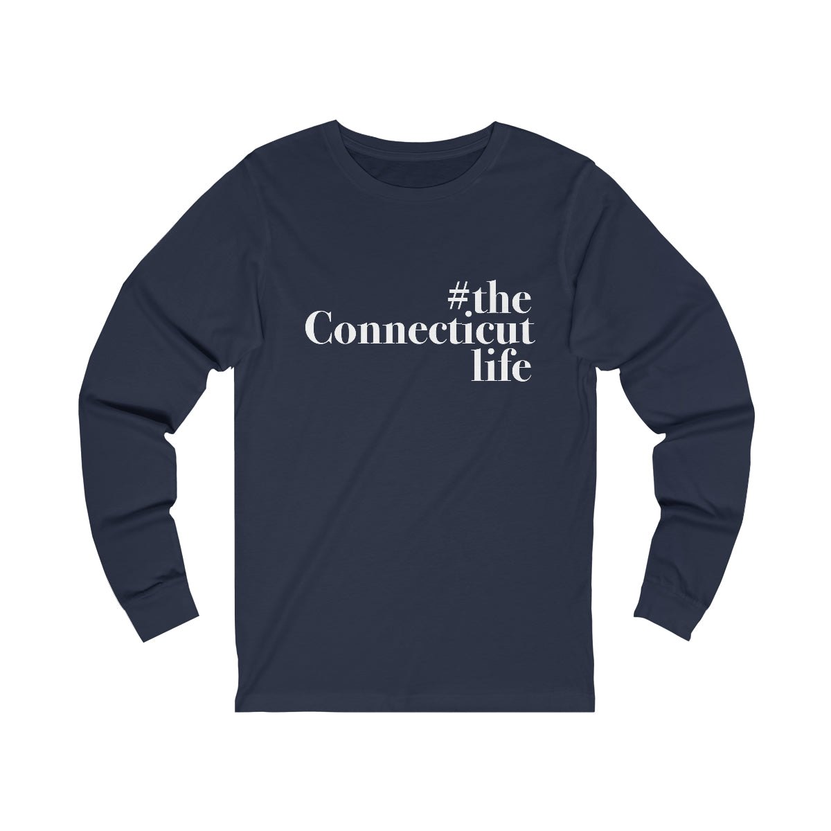 #theconnecticutlife - long sleeve tee shirt 