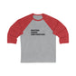 Minuteman. Cannons. Compo Beach Road. Unisex 3/4 Sleeve Baseball Tee  How do you say Westport without saying Westport? Westport, Connecticut is filled with unique aspects. Each providing different elements that make up the town from historic to modern traditions. Minuteman. Cannons. Compo Beach Road. You know its Westport.   Proceeds of this collection goes to help build Finding Westport and Finding Connecticut's  brands. 