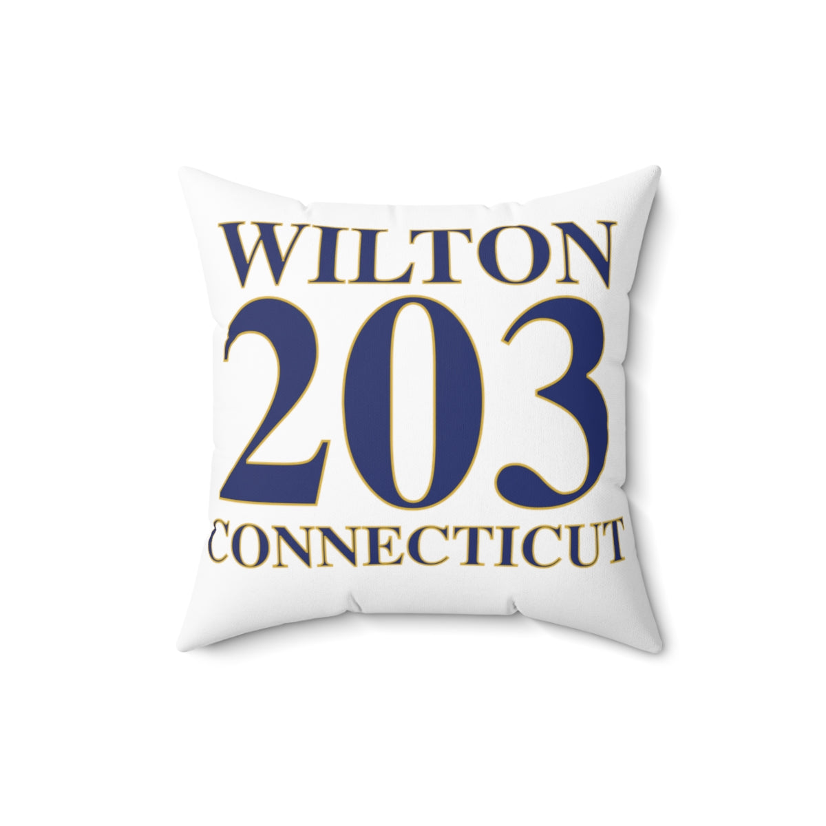 Wilton 203 Connecticut Spun Polyester Square Pillow