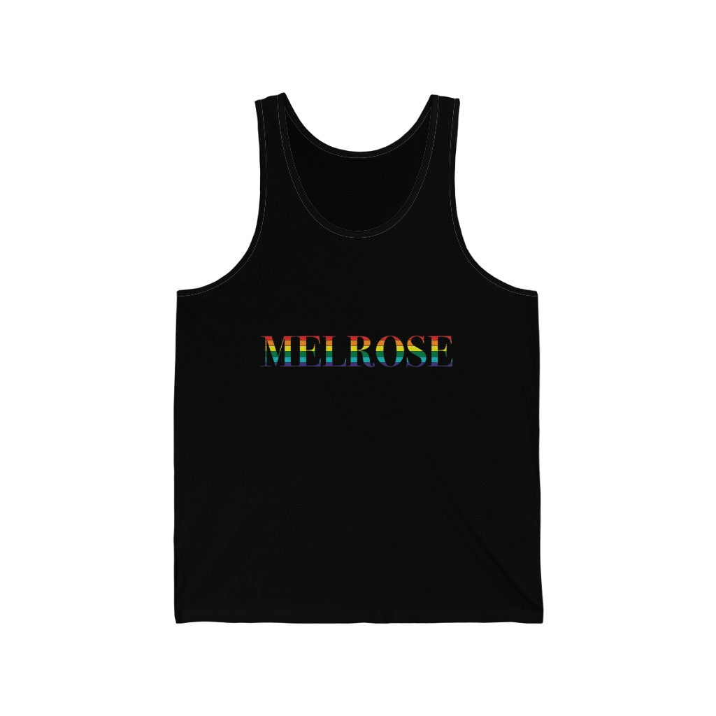 Melrose Rainbow Unisex Jersey Tank