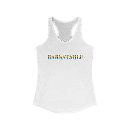 Barnstable Rainbow Women's Ideal Racerback Tank