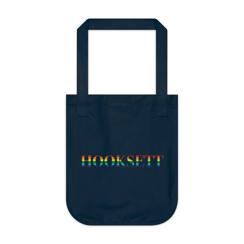 Hooksett Rainbow Organic Canvas Tote Bag