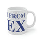 Just a kid from Essex White Ceramic Mug