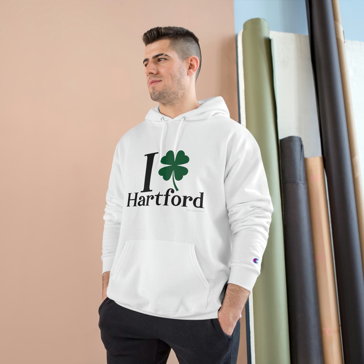 Hartford Connecticut St. Patrick’s Day shirt, I Clover Hartford 