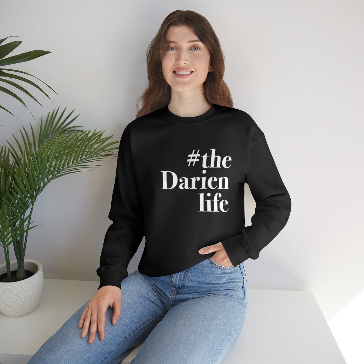 #thedarienlife darien ct unisex sweatshirt