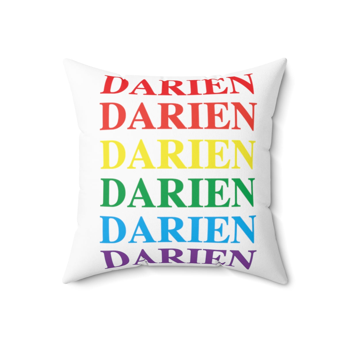 Darien Pride Spun Polyester Square Pillow