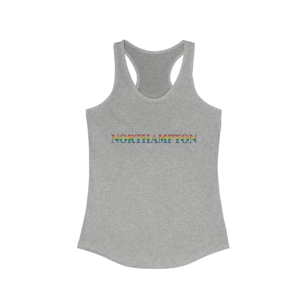 Northampton Rainbow Women's Ideal Racerback Tank