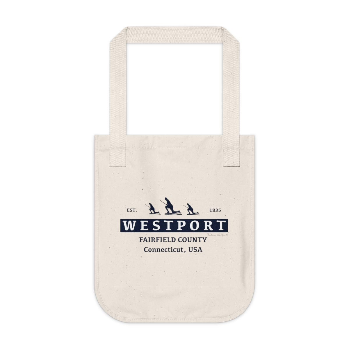 Westport Est. Organic Canvas Tote Bag