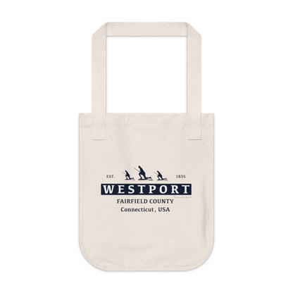 Westport Est. Organic Canvas Tote Bag