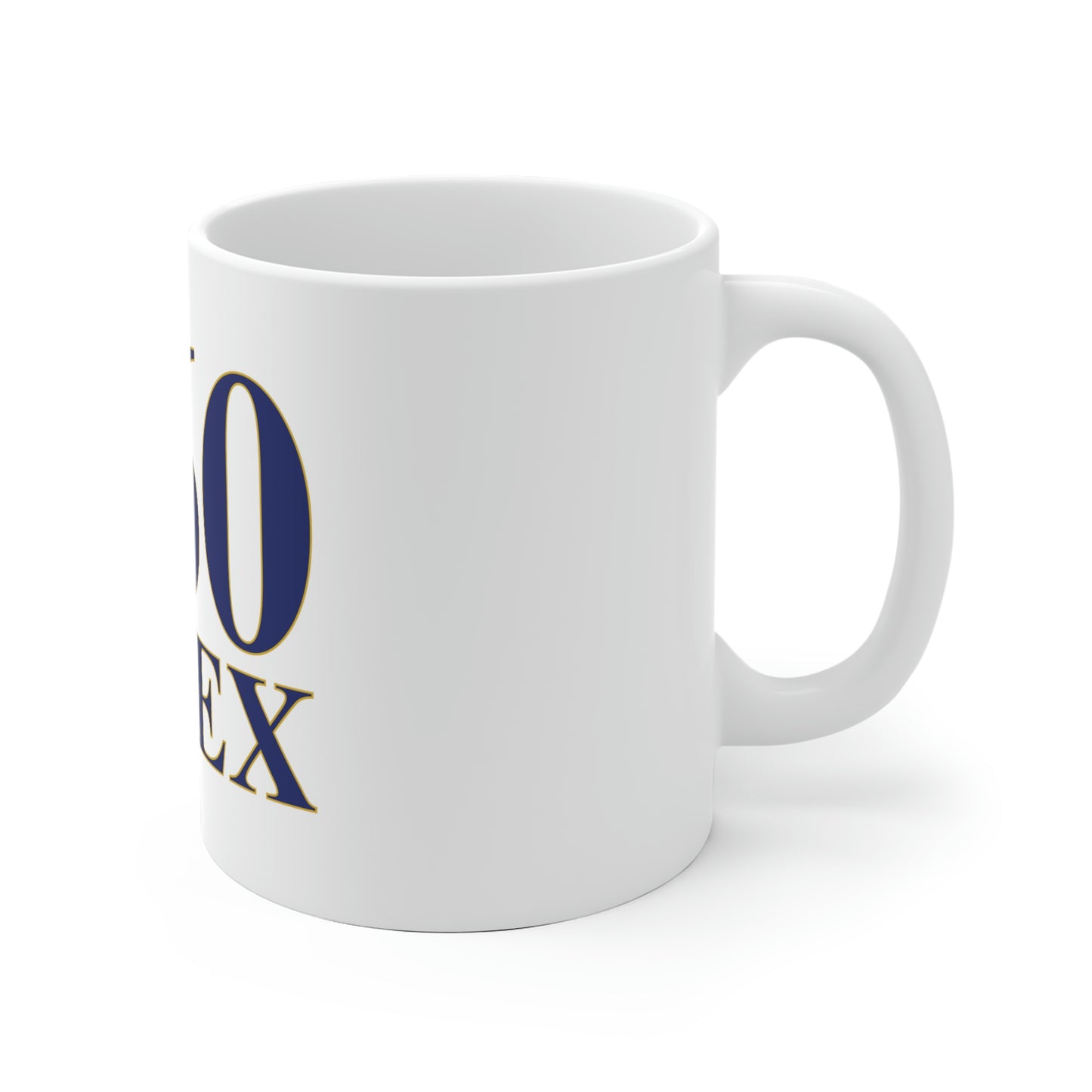 860 Essex White Ceramic Mug