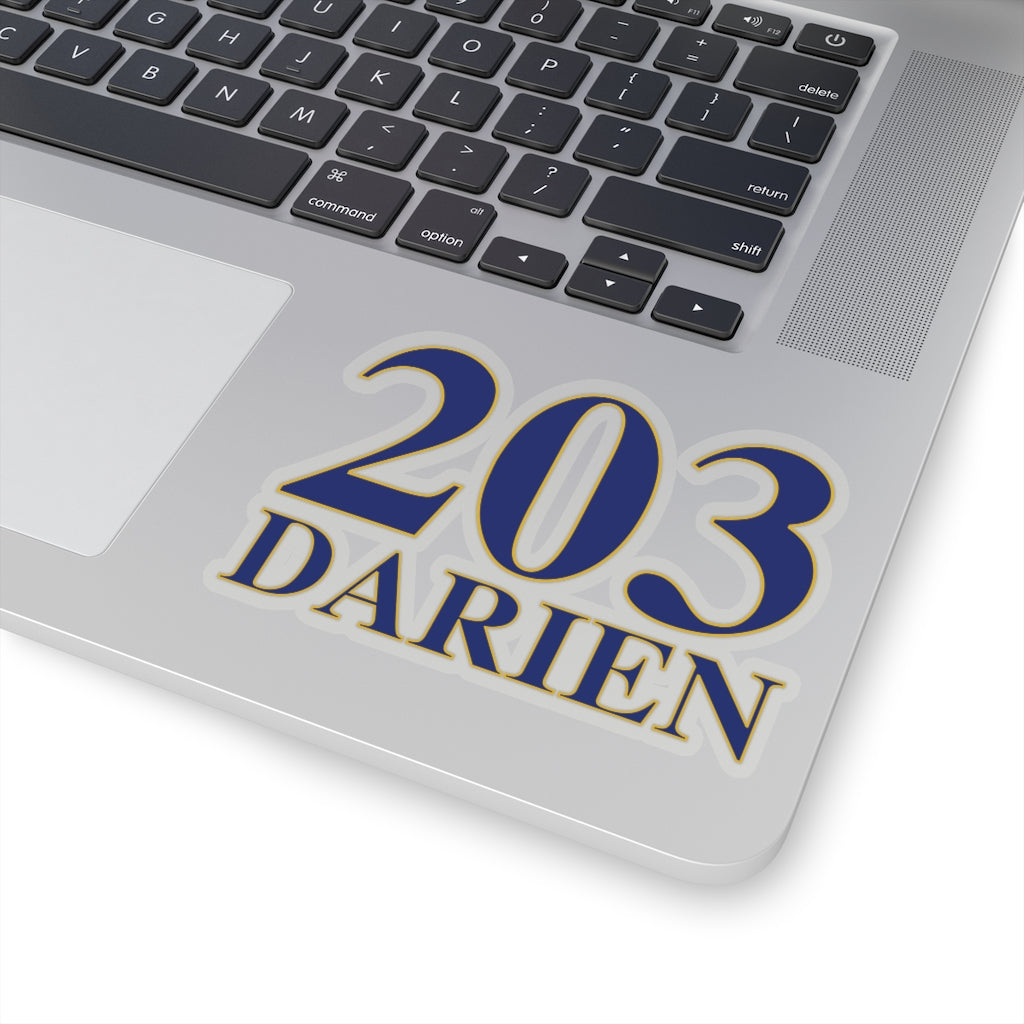 203 darien sticker