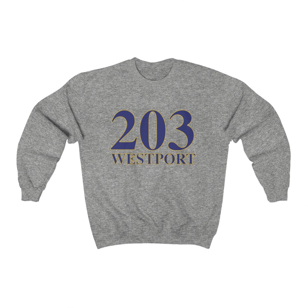 Westport 203  Unisex Heavy Blend Crewneck Sweatshirt