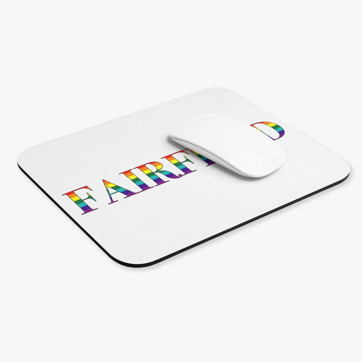 Fairfield Rainbow Mouse Pad (Rectangle)