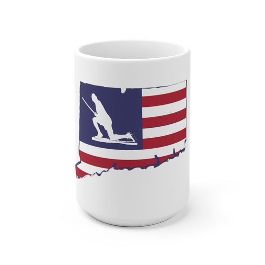 Westport Ct mug. Minuteman mug