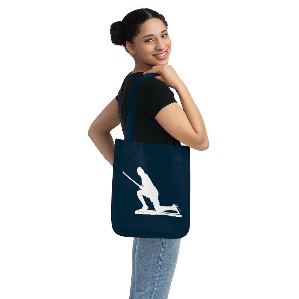 Minuteman Love (front & back)  Organic Canvas Tote Bag