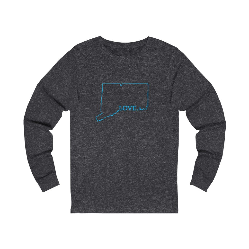 Connecticut love long sleeve tee shirt