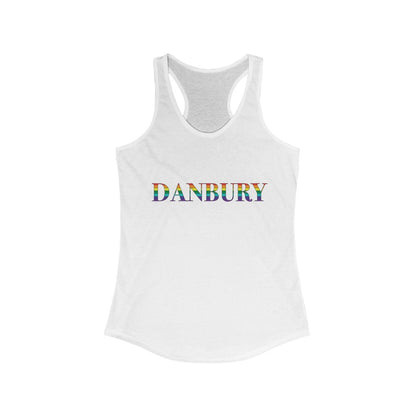 danbury rainbow womens tank top shirt