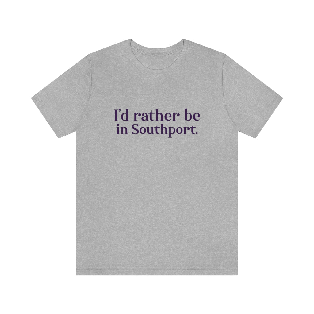 I’d rather be  in Southport.  Southport, Connecticut tee shirts, hoodies sweatshirts, mugs and other apparel, home gifts and souvenirs. Proceeds of this collections goes to help Finding Fairfield and Finding Connecticut’s brand. Free USA shipping 