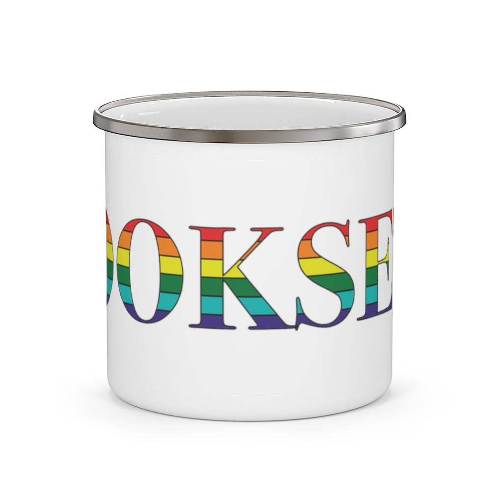 Hooksett Rainbow Enamel Camping Mug